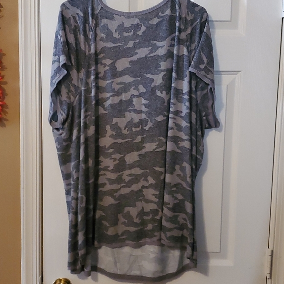 Lane Bryant army fatigue blouse in good condition - Picture 3 of 4